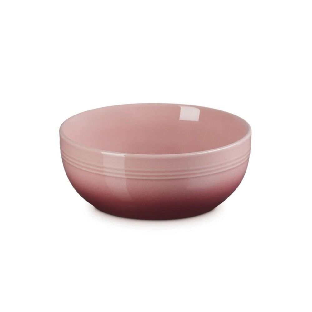 Le Creuset San Francisco Coupe Soup Cereal Bowl 26 oz 770 ml Rose Quartz NEW NWT